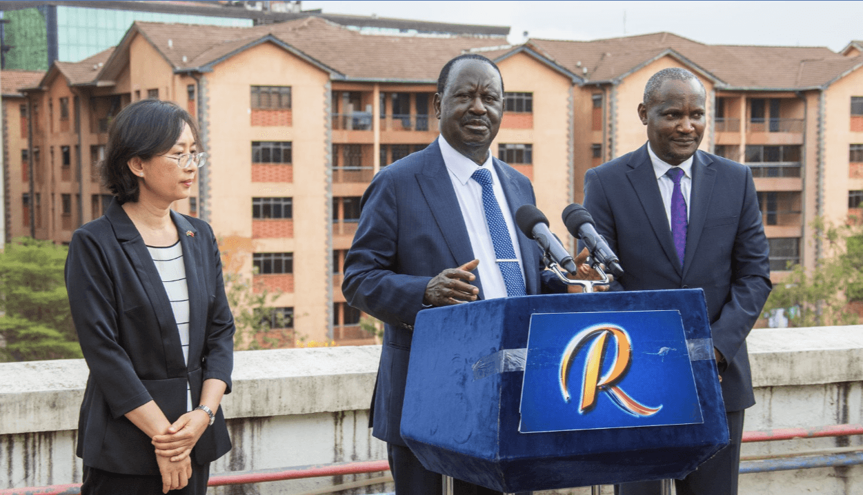 Raila, CS Mbadi meet Chinese Ambassador to Kenya