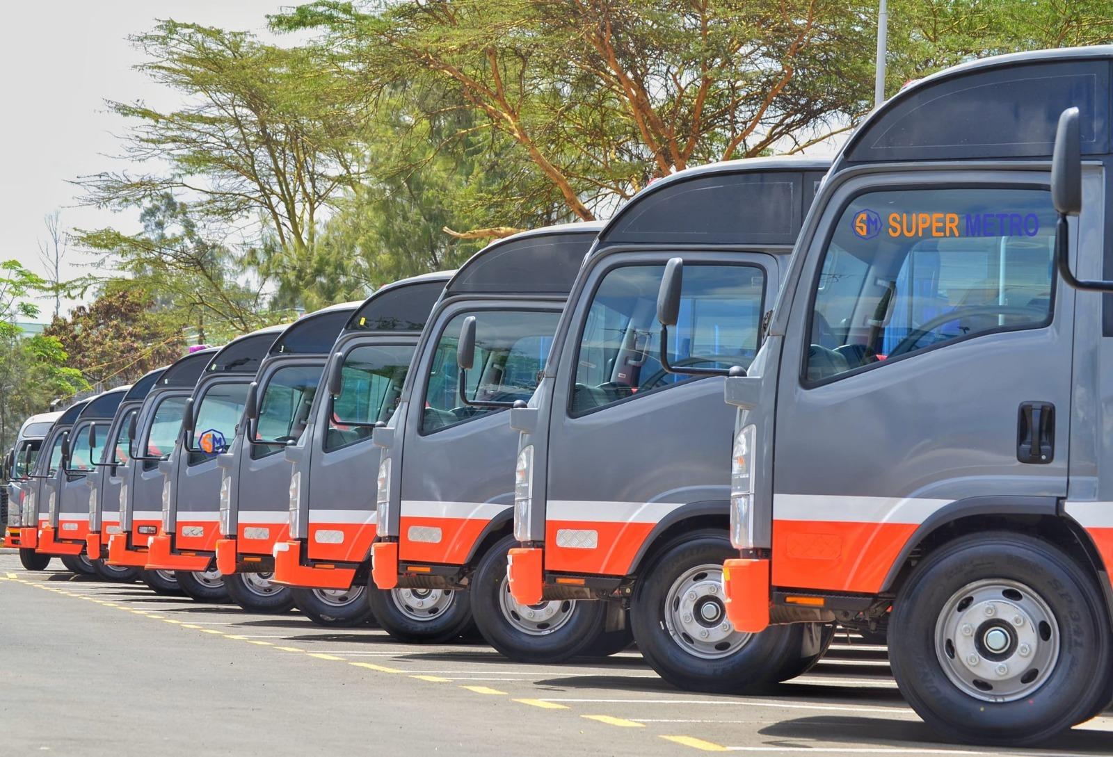 Super Metro submits vehicles for inspection