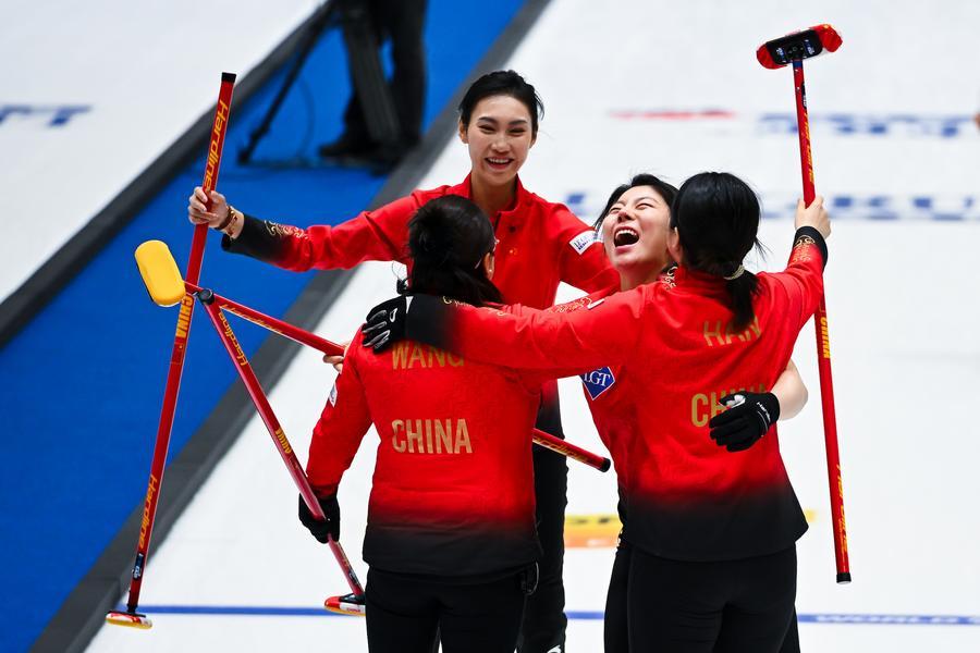 China claims bronze in World Women's Curling Championship to secure Olympics spot