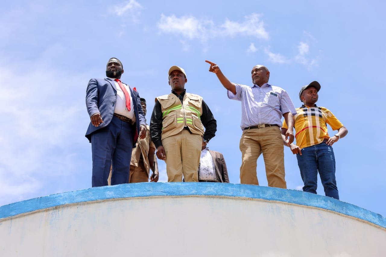 Report vandalism of water projects, Governor Mutula urges locals