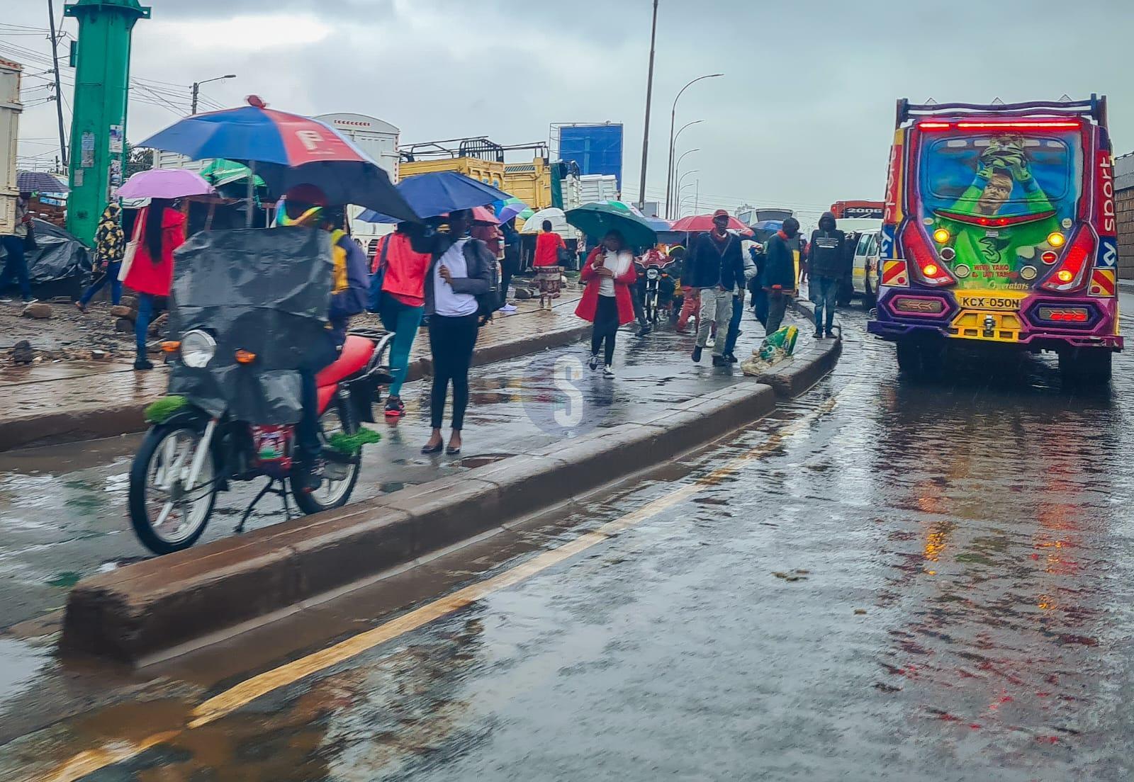 [PHOTOS] Heavy rains pound Nairobi and its environs