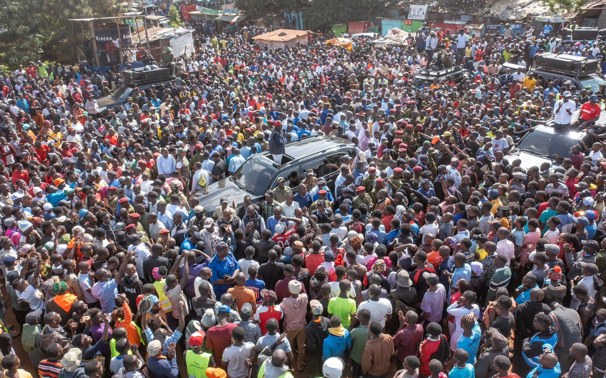 More cops deployed as Ruto's Nairobi tour enters day 5