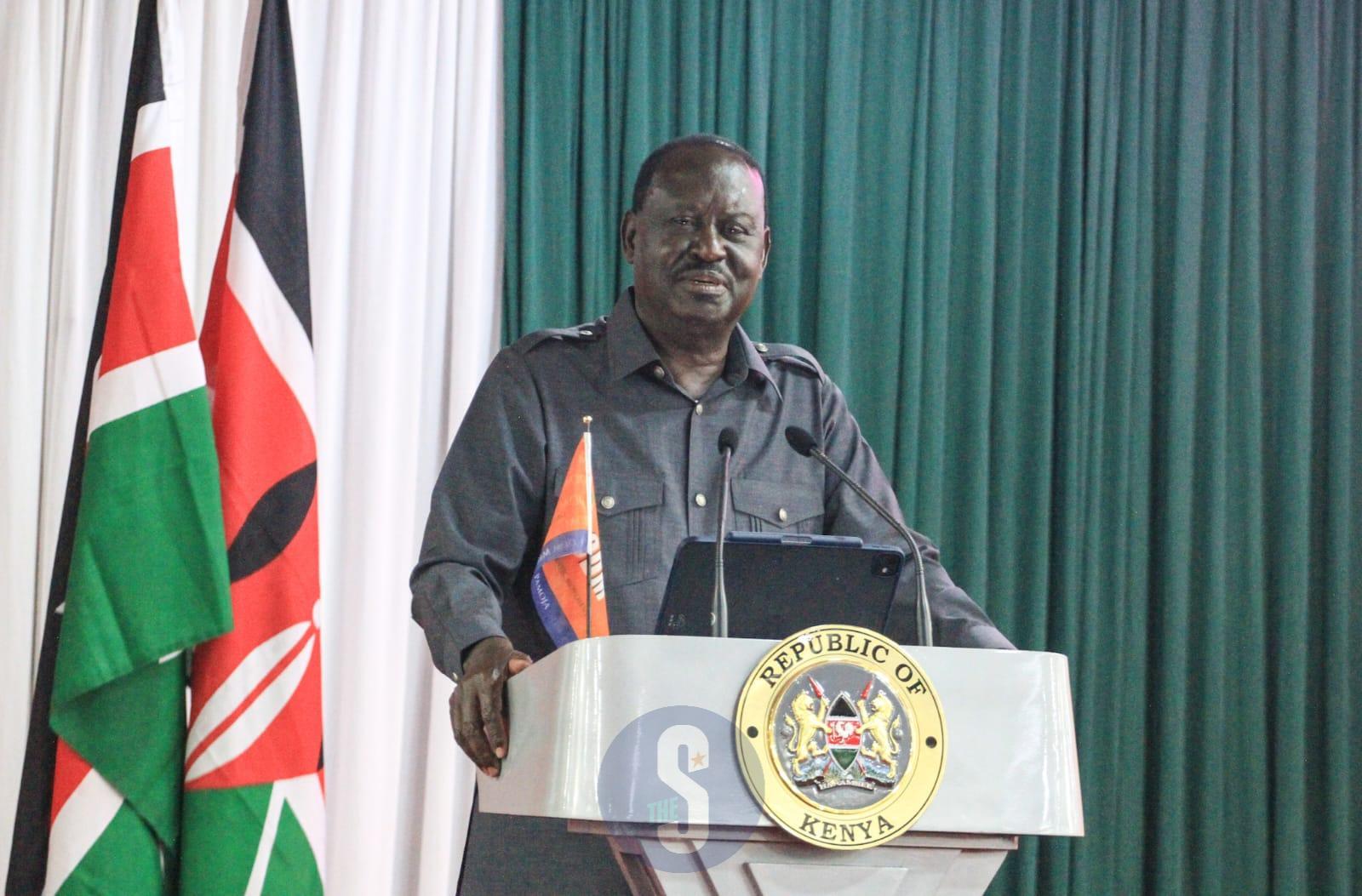 Raila: Why I signed agreement with President Ruto