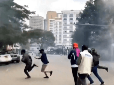 Drama as activist Kasmuel McOure evades arrest in Nairobi CBD