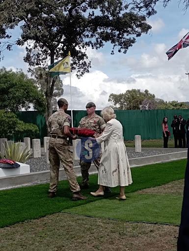 King Charles, Queen Camilla arrive at Kariokor Cemetery