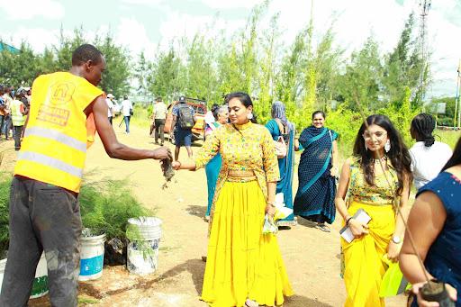 Hindus plant trees at former dumpsite to celebrate Diwali