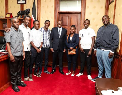 Six Korogocho men who rescued drowning girl hailed as heroes