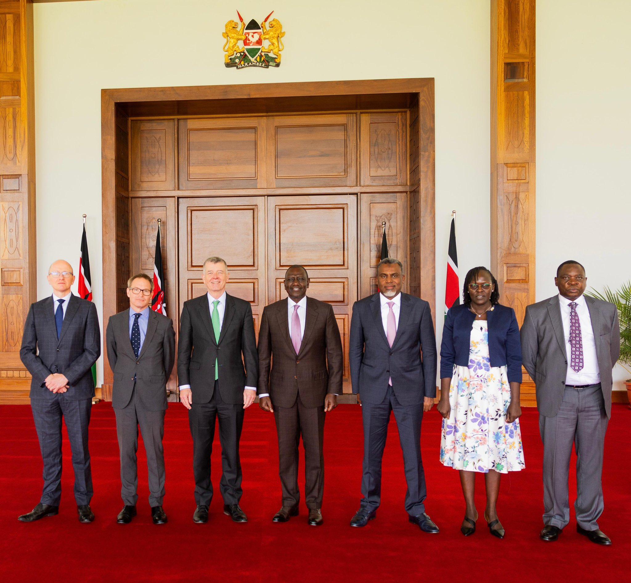 Ruto meets UK’s M16 Chief of Service Moore, envoys