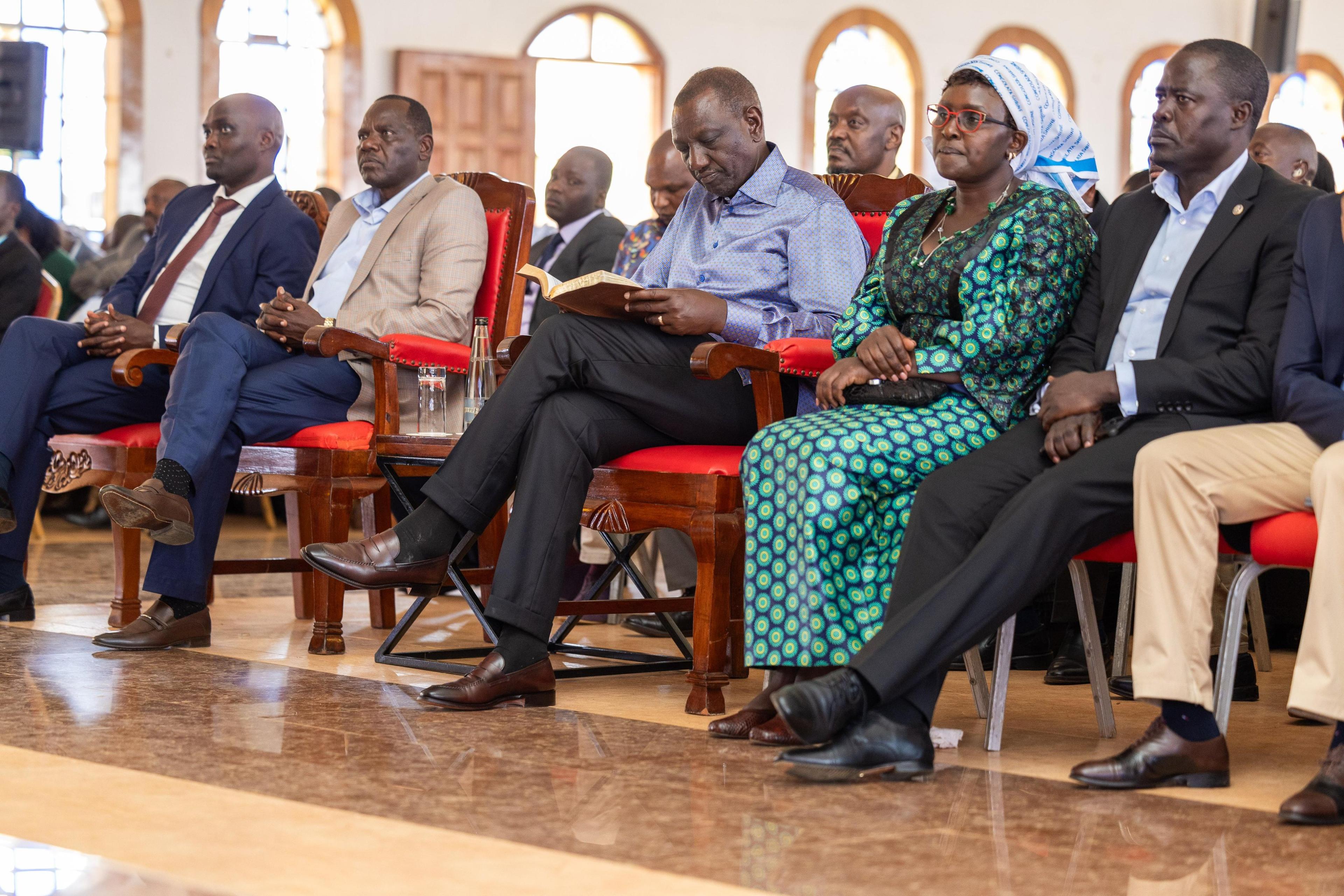 Ruto to critics: We don't go to church to hunt votes