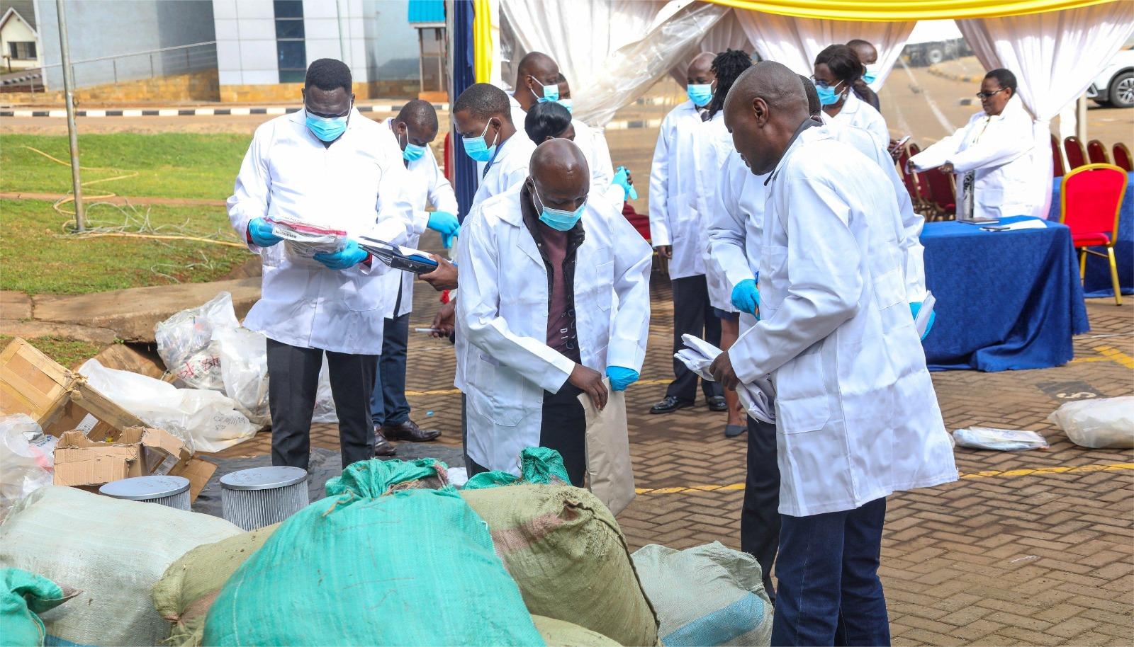 DCI destroys Sh176 million drug haul