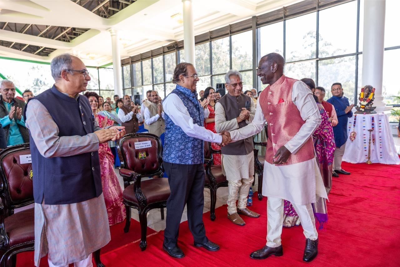 [PHOTOS] Pomp and colour as Ruto hosts Diwali celebrations