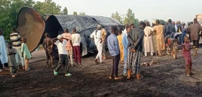 Fire kills 94 people after fuel tanker crash in Nigeria