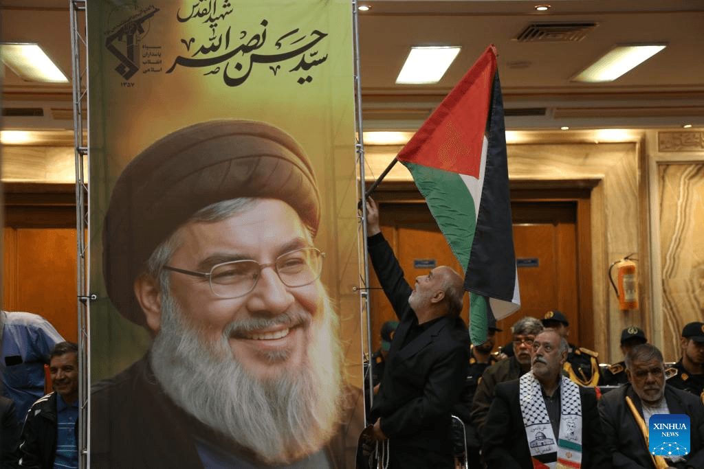 Iran holds ceremony to commemorate Hezbollah's slain leader Safieddine