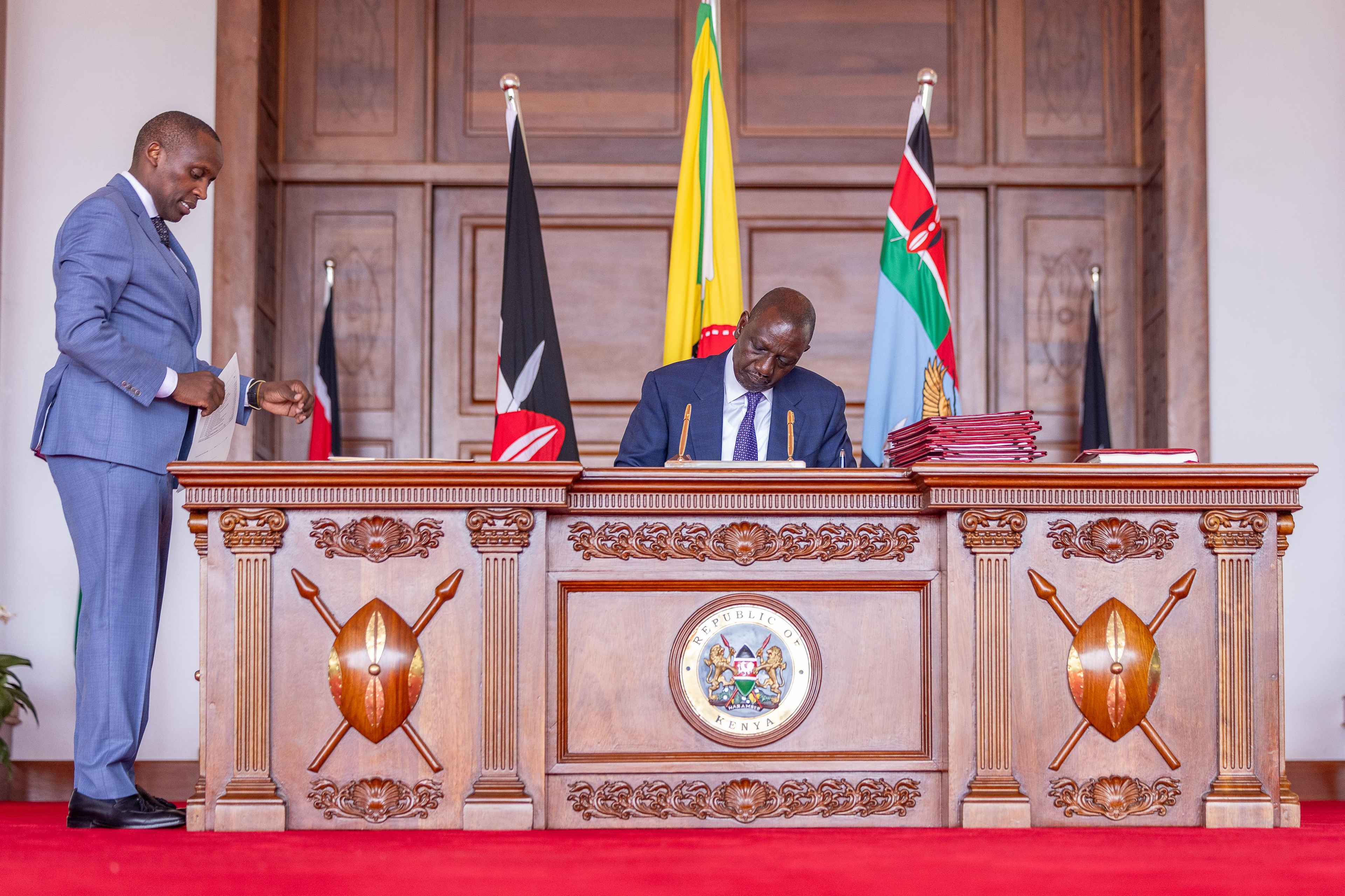Ruto assents to Finance Bill 2025, two others