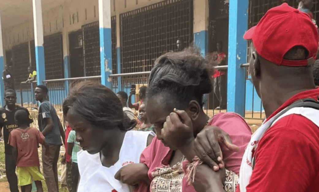 Crush kills 29 pupils taking exams after blast in Central Africa