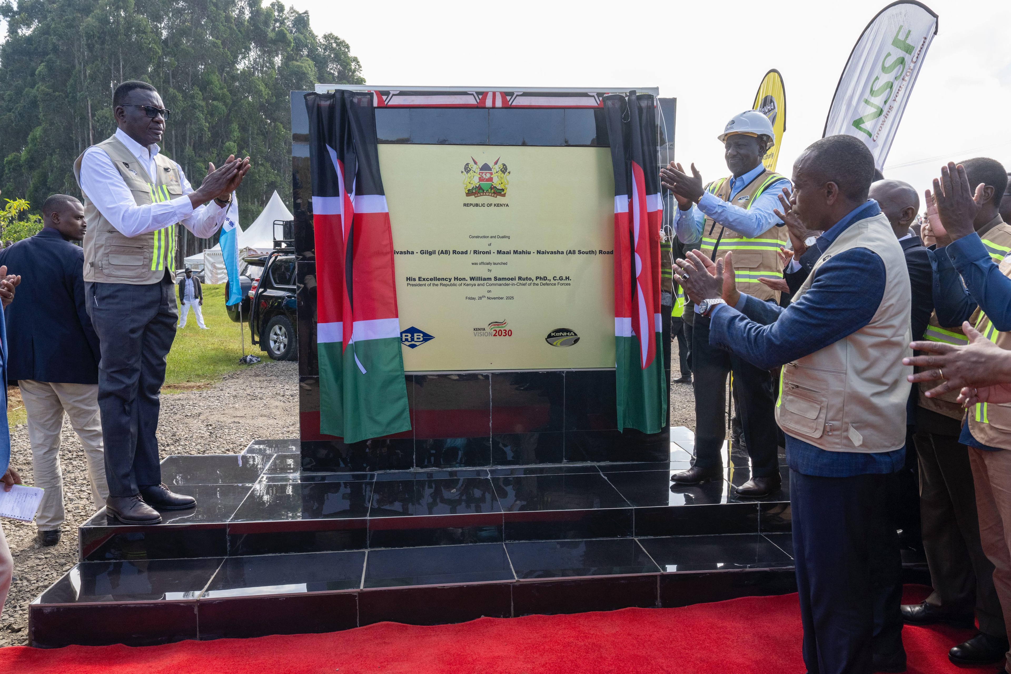 It’s new Kenya, says Ruto during ground breaking for Rironi-Mau Summit