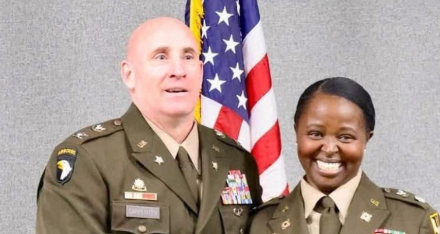 Kenyan-born woman promoted to U.S Lieutenant