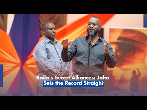 Blue Economy CS Hassan Joho at the Orange Democratic Party's 20th anniversary in Mombasa.