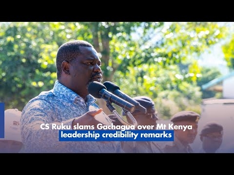 CS Ruku slams Gachagua over Mt Kenya leadership credibility remarks