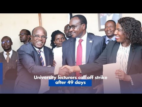 University lecturers call off strike after 49 days