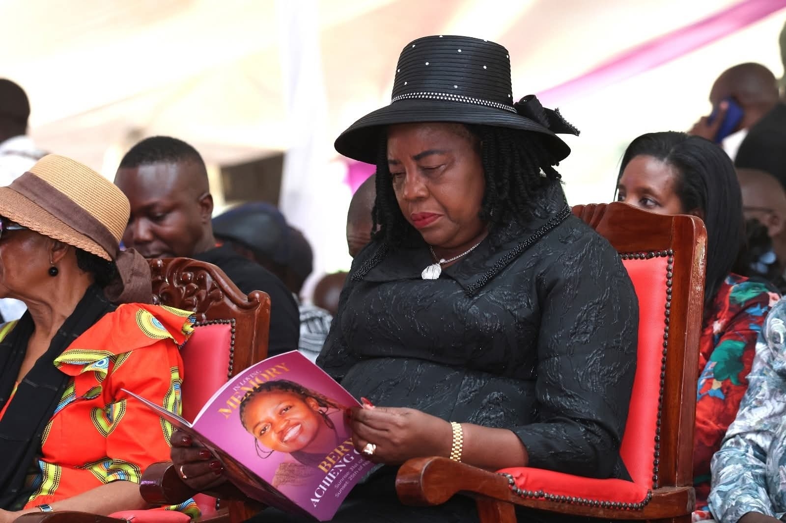 “This is not a rally”: Ida Odinga says at Beryl’s burial