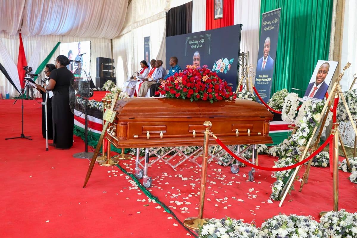 Wetang’ula leads leaders in final farewell to MP Hamisi